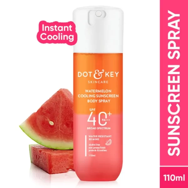 Dot & Key Watermelon Cooling Sunscreen Body Spray With Spf 40+ Pa+++