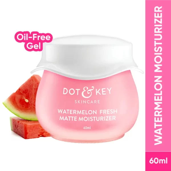 Dot & Key Watermelon & Glycolic Acid Matte Glow Face Moisturizer For Dullness & Oily Skin1