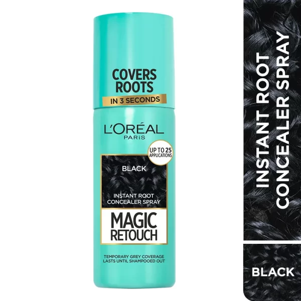 L'oreal Paris Magic Retouch Instant Root Concealer Hair Color 1 Black