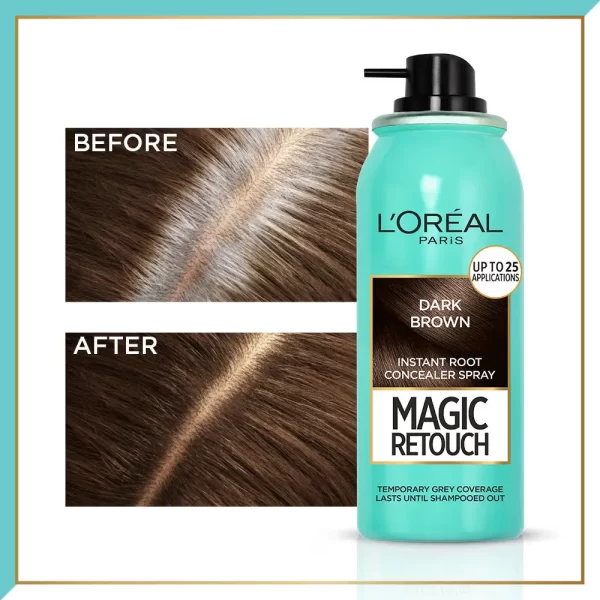 L'oreal Paris Magic Retouch Instant Root Concealer Hair Color 2 Dark Brown2