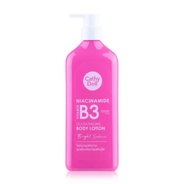 Cathy doll niacinamide vitamin b3 glutathione body lotion bright sakura 450ml