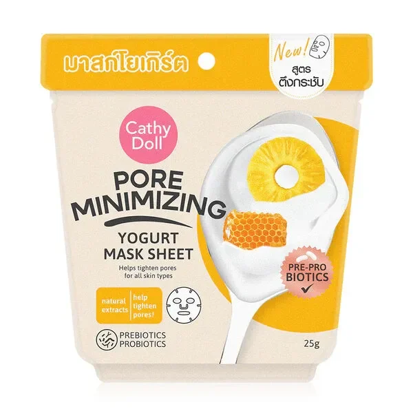 Cathy doll pore minimizing yogurt mask sheet 25g