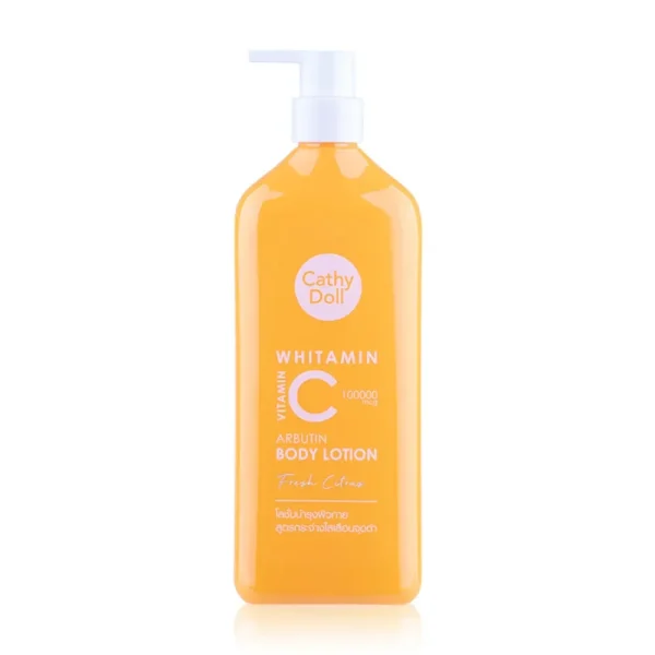 Cathy doll whitamin vitamin c arbutin body lotion fresh citrus 450ml