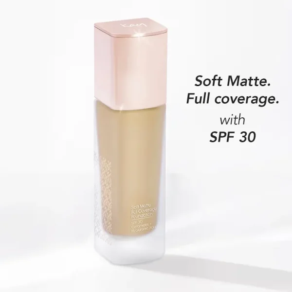 Kay beauty soft matte full coverage foundation 105y light (30ml)