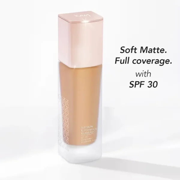Kay beauty soft matte full coverage foundation with spf 30 140pmedium(30ml)