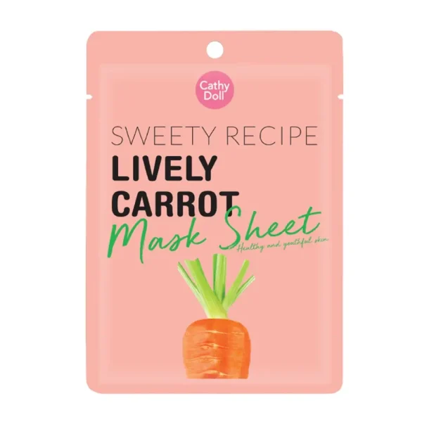 Lively carrot mask
