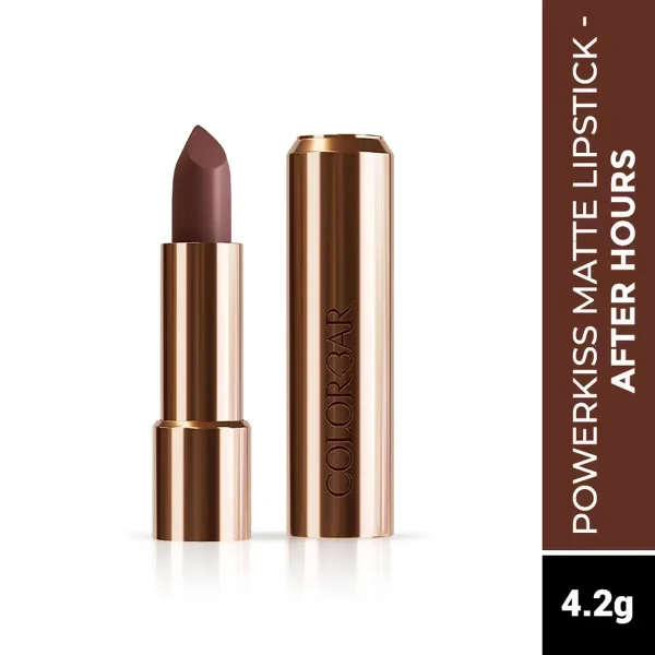 Colorbar powerkiss matte lipstick after hours