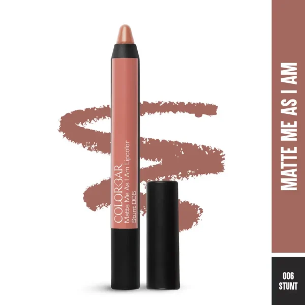 Colorbar matte me as i am lipcolor 006 stunt