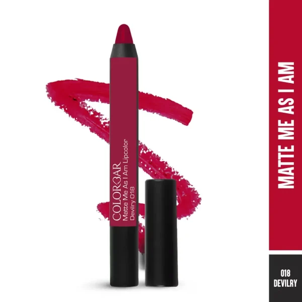 Colorbar matte me as i am lipcolor 018 devilry