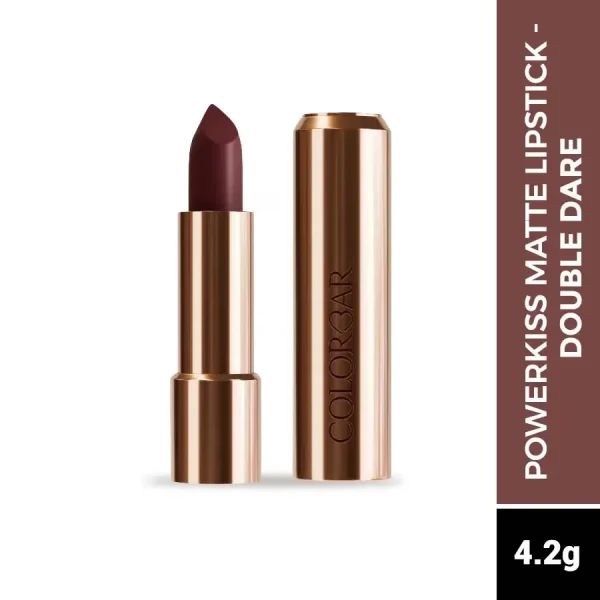 Colorbar powerkiss matte lipstick double dare