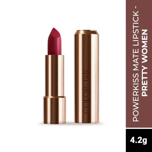 Colorbar powerkiss matte lipstick pretty woman