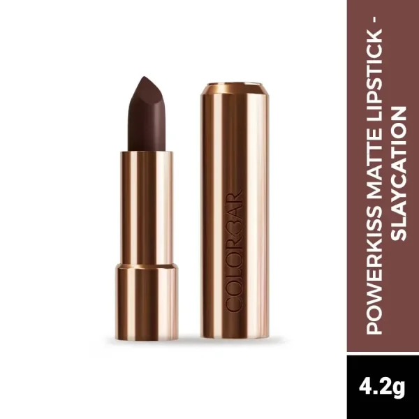 Colorbar powerkiss matte lipstick slaycation