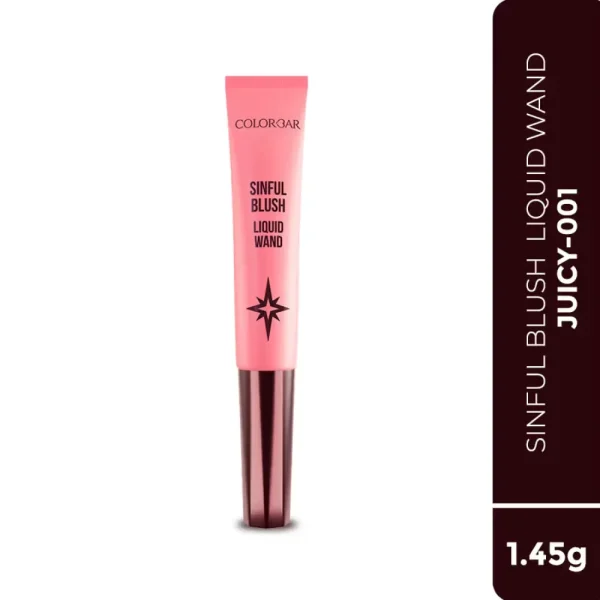 Colorbar sinful blush liquid wand juicy 1