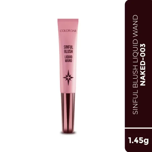 Colorbar sinful blush liquid wand naked 3