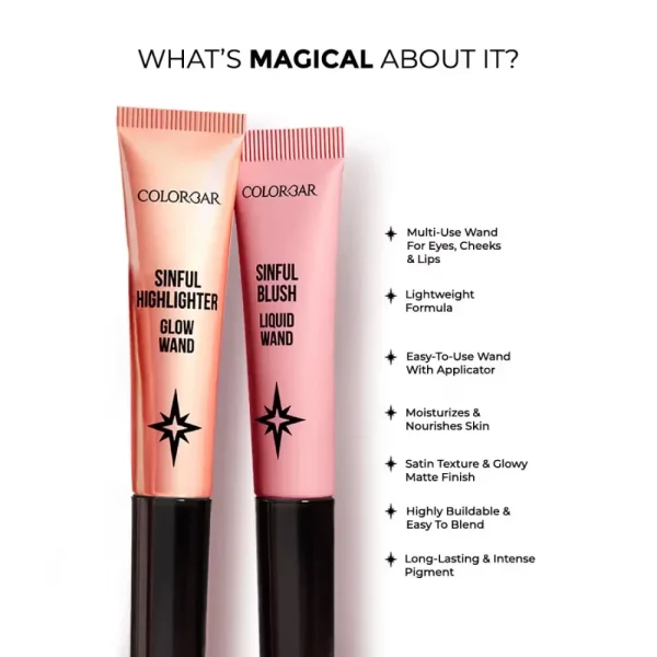Colorbar sinful highlighter glow wand fantasy 72