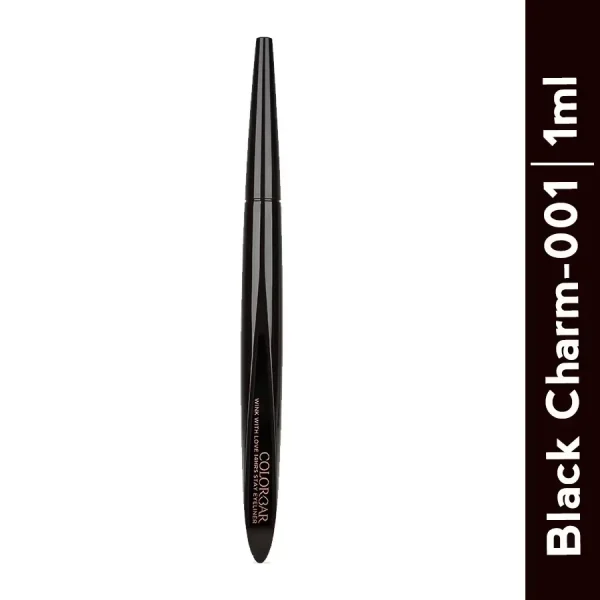 Colorbar x jacqueline wink with love 14hrs stay eyeliner black charm 001