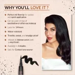 Colorbar x jacqueline wink with love 14hrs stay eyeliner black charm 0012