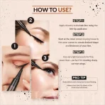 Colorbar x jacqueline wink with love 14hrs stay eyeliner black charm 0013