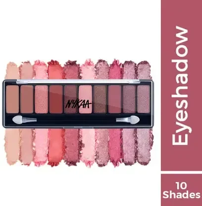 Nykaa eyes on me 10 in 1 eyeshadow palette sundowner stunner (12g) 12 g (sundowner stunner)