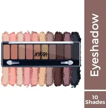 Nykaa eyeshadow palette smokey at 8 12 g (smokey)