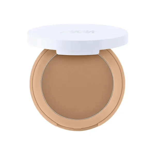 Nykaa all day matte 12hr oil control face compact powder with spf 15 pa ++ chesnut 08