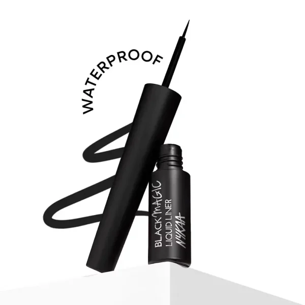 Nykaa black magic liquid eyeliner super black 01