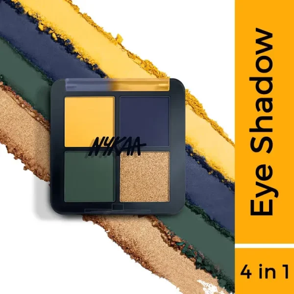 Nykaa cosmetics eyes on me ! 4 in 1 quad eyeshadow palette carnival day 13