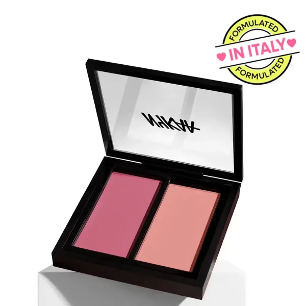 Nykaa get cheeky matte blush duo cali chick 02