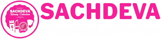 sachdeva beauty collection logo white